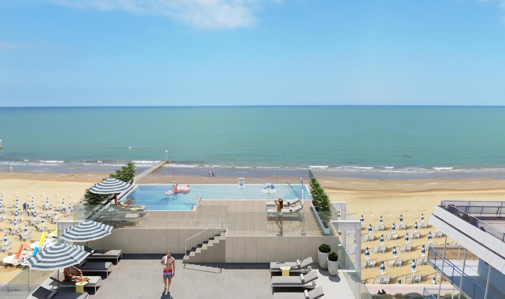 Victoria Frontemare Beach & Spa Hotel Jesolo Ngoại thất bức ảnh